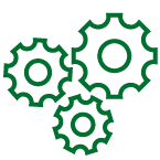 three gears